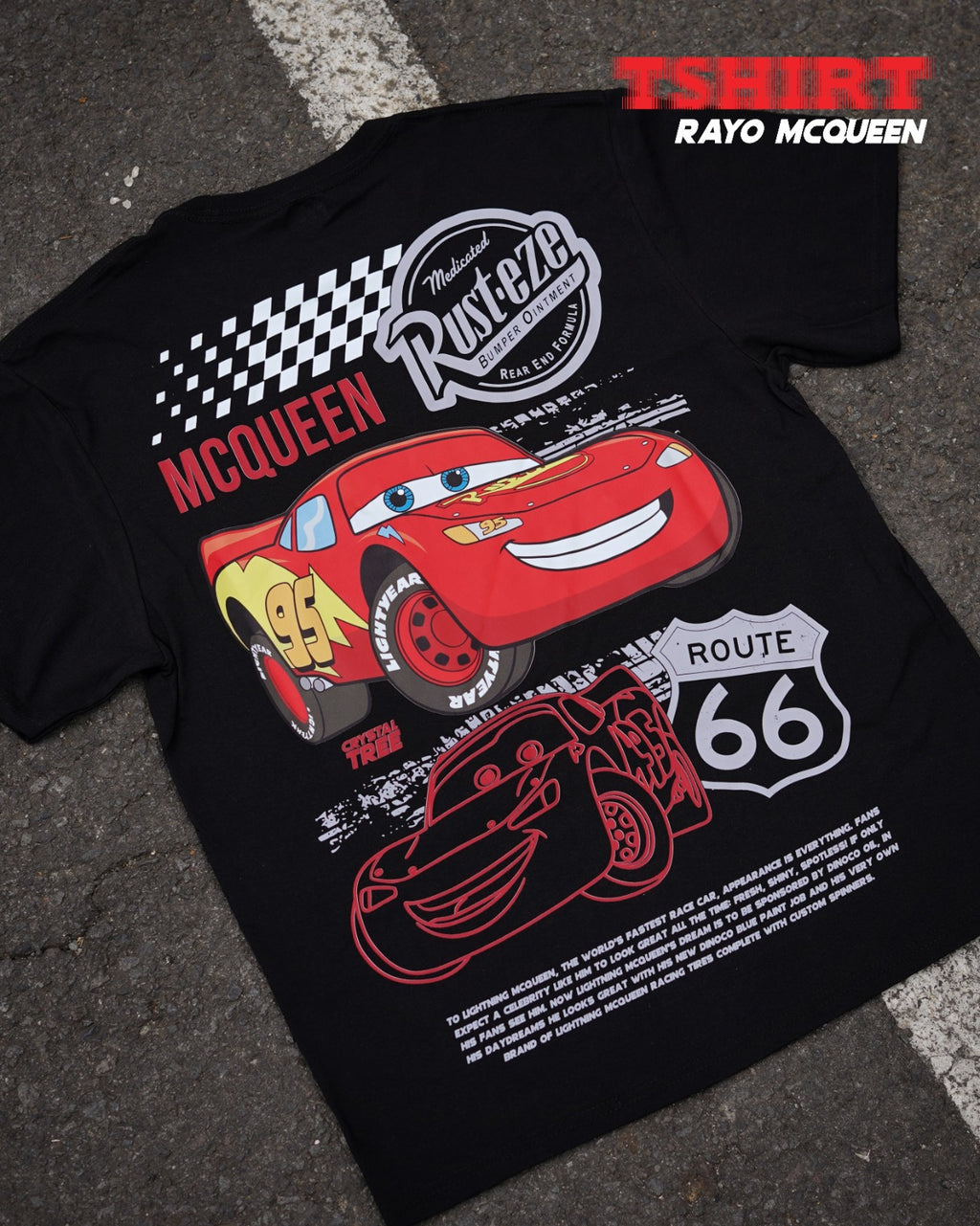 Camisa - Rayo McQueen