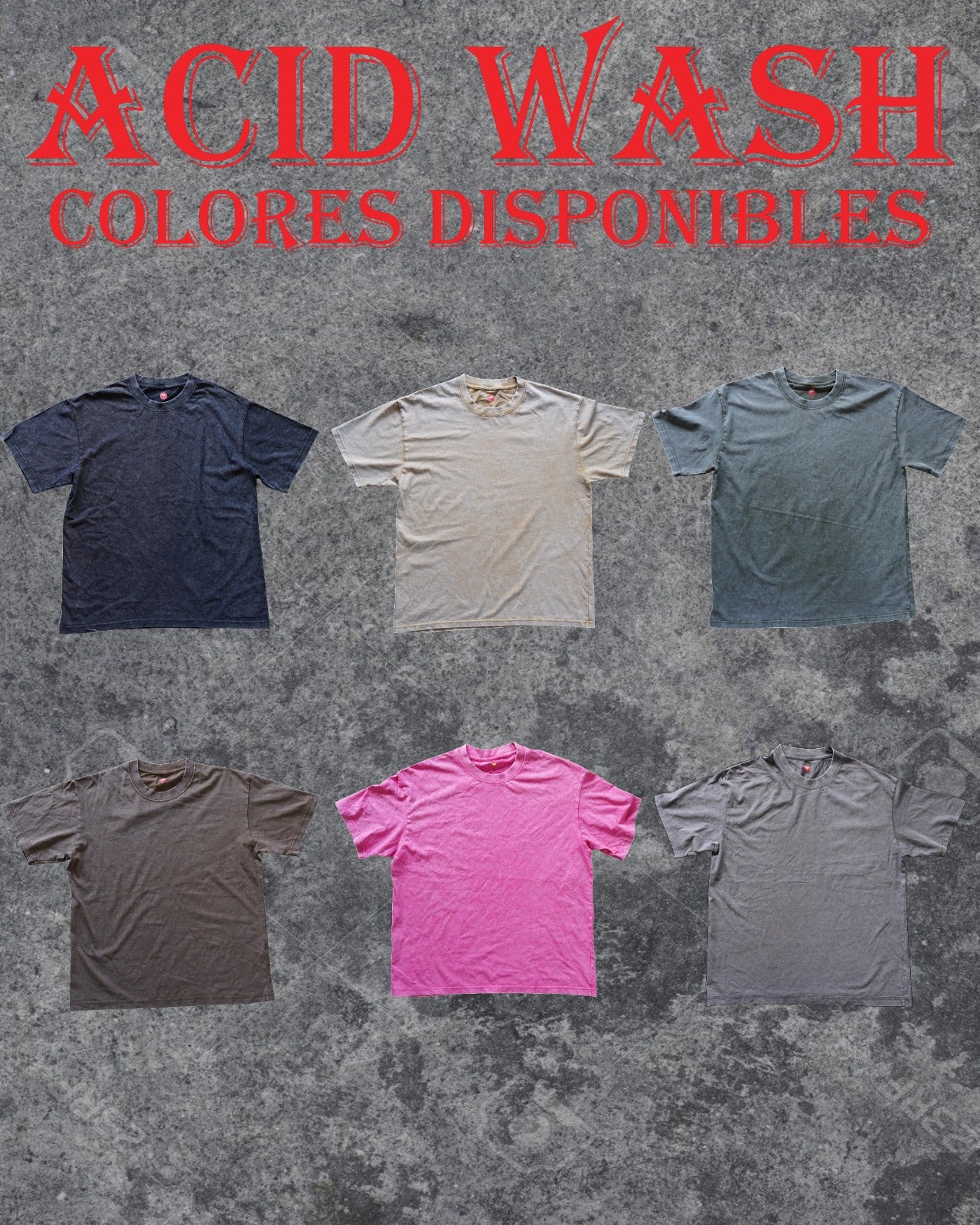 Acid Wash Personalizada