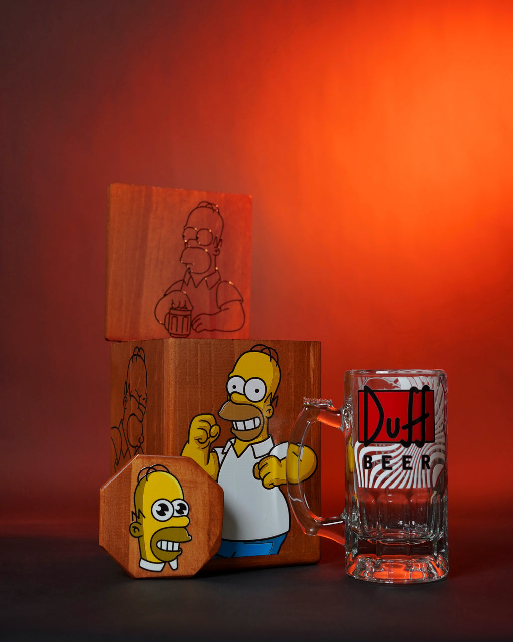 Conjunto de jarras do Homer Simpson