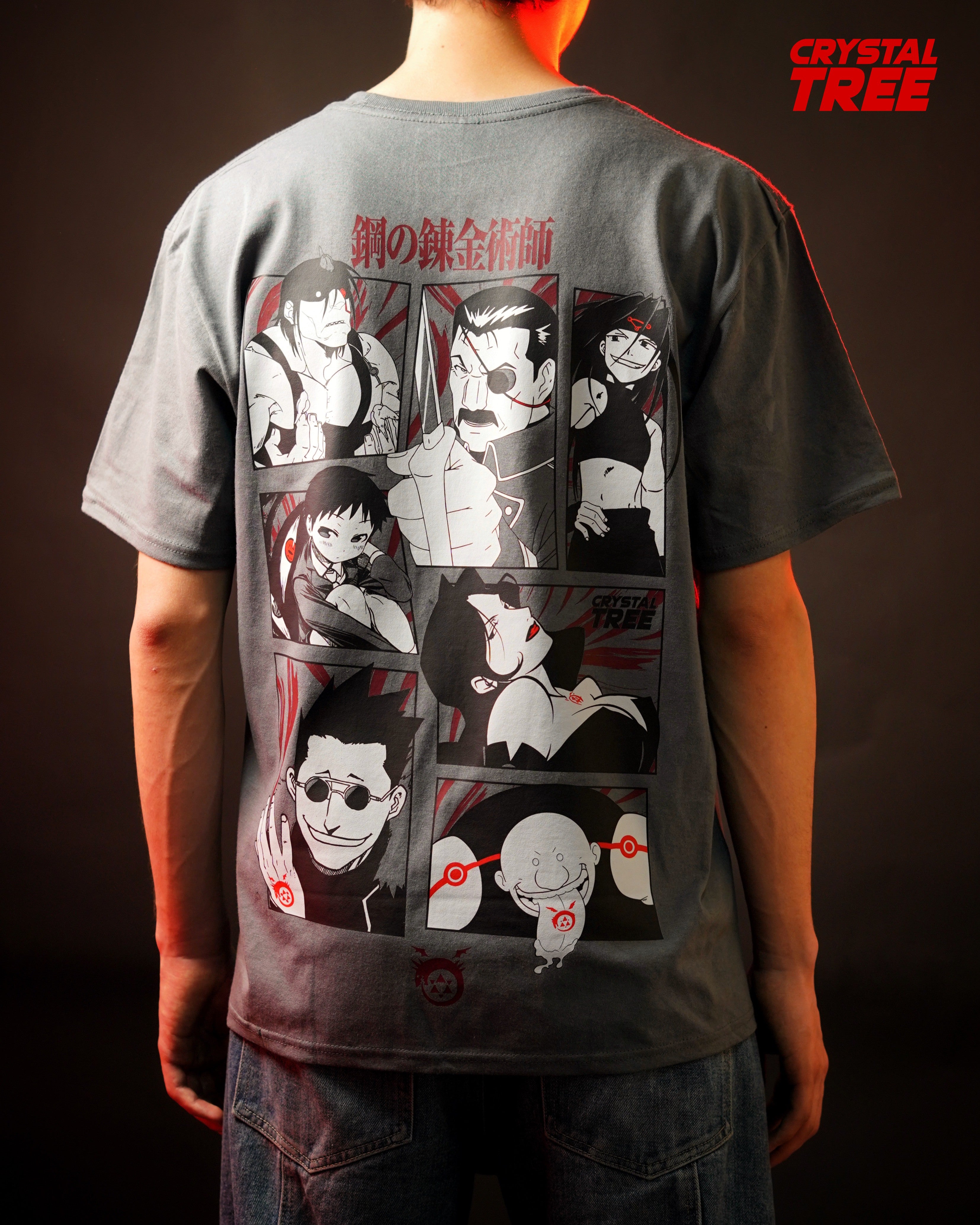 Camisa Homunculos en Fullmetal Alchemist