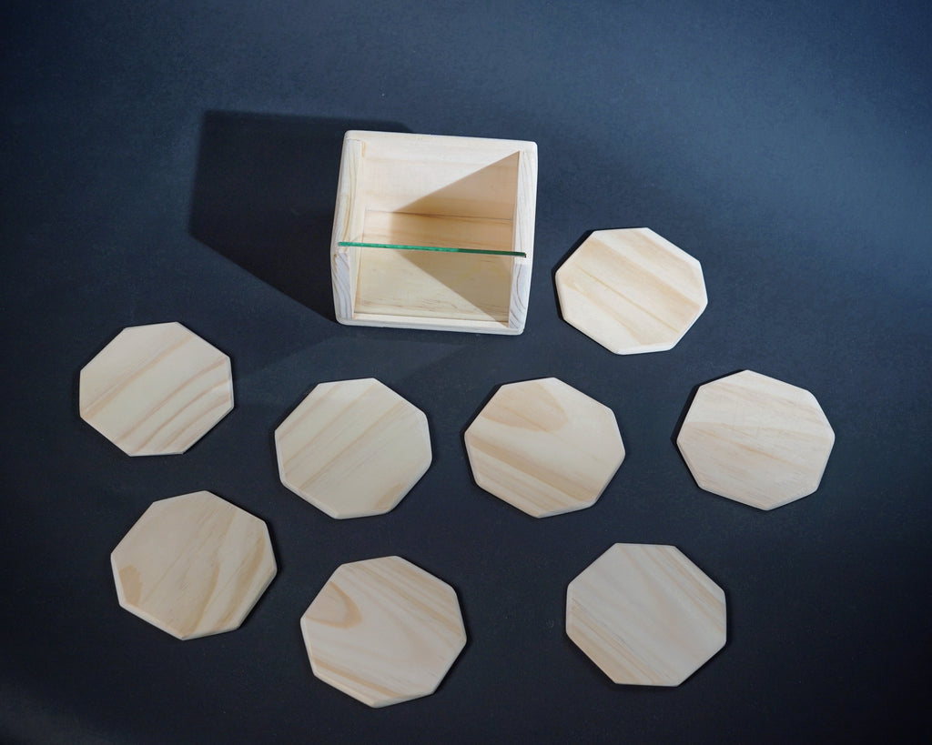 Set de posavasos personalizada