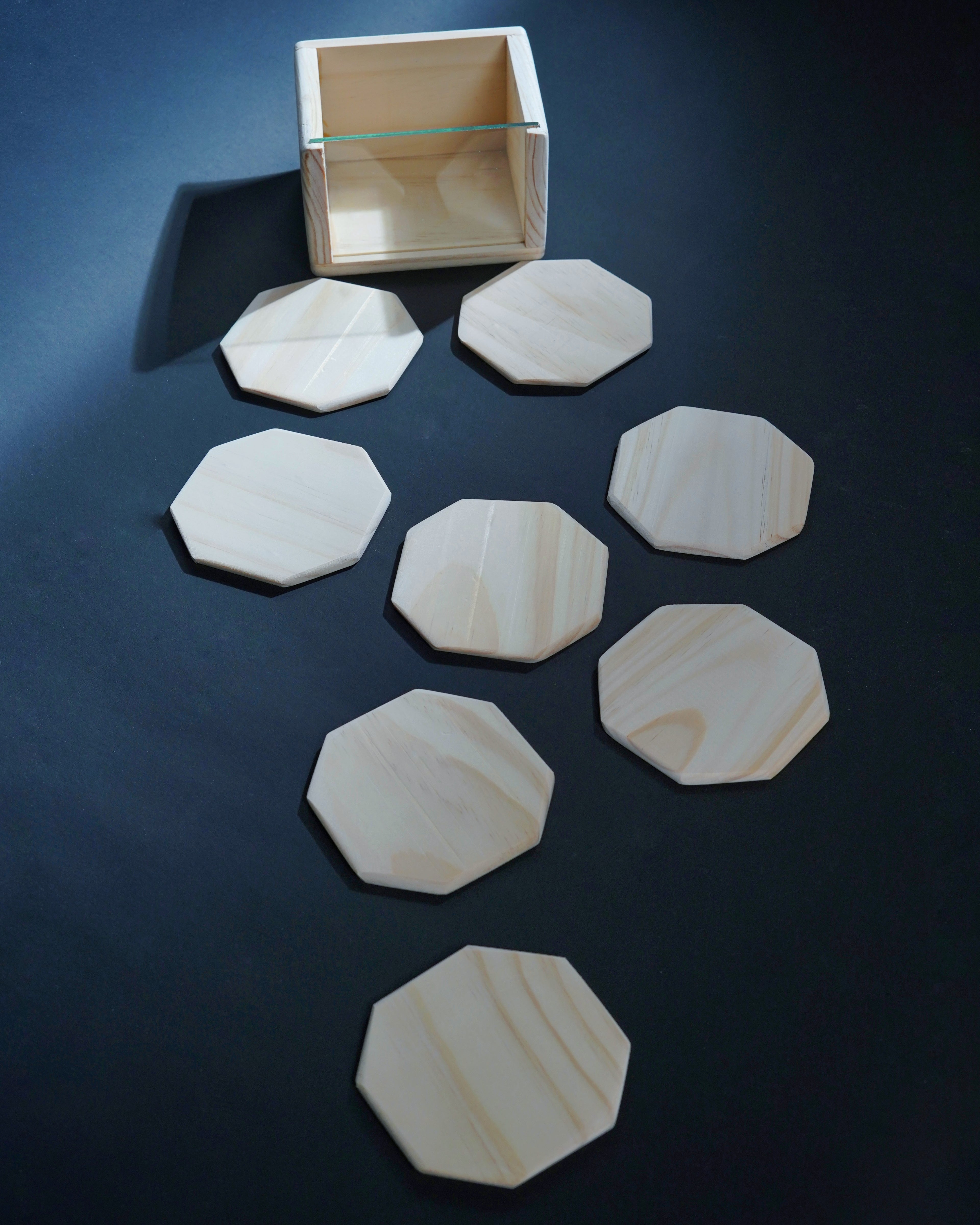 Set de posavasos personalizada