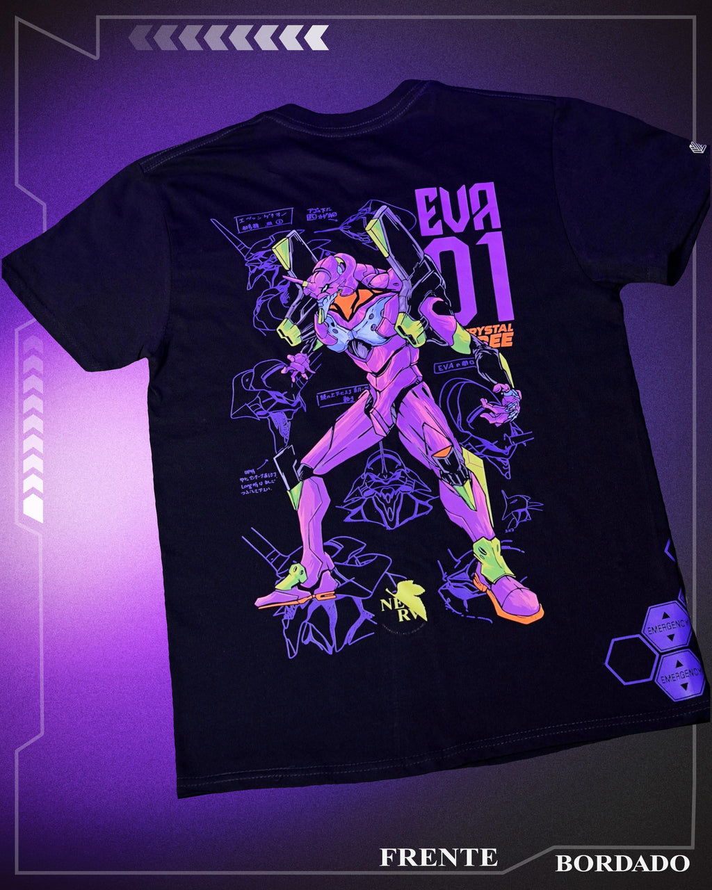 Camisa Evangelion